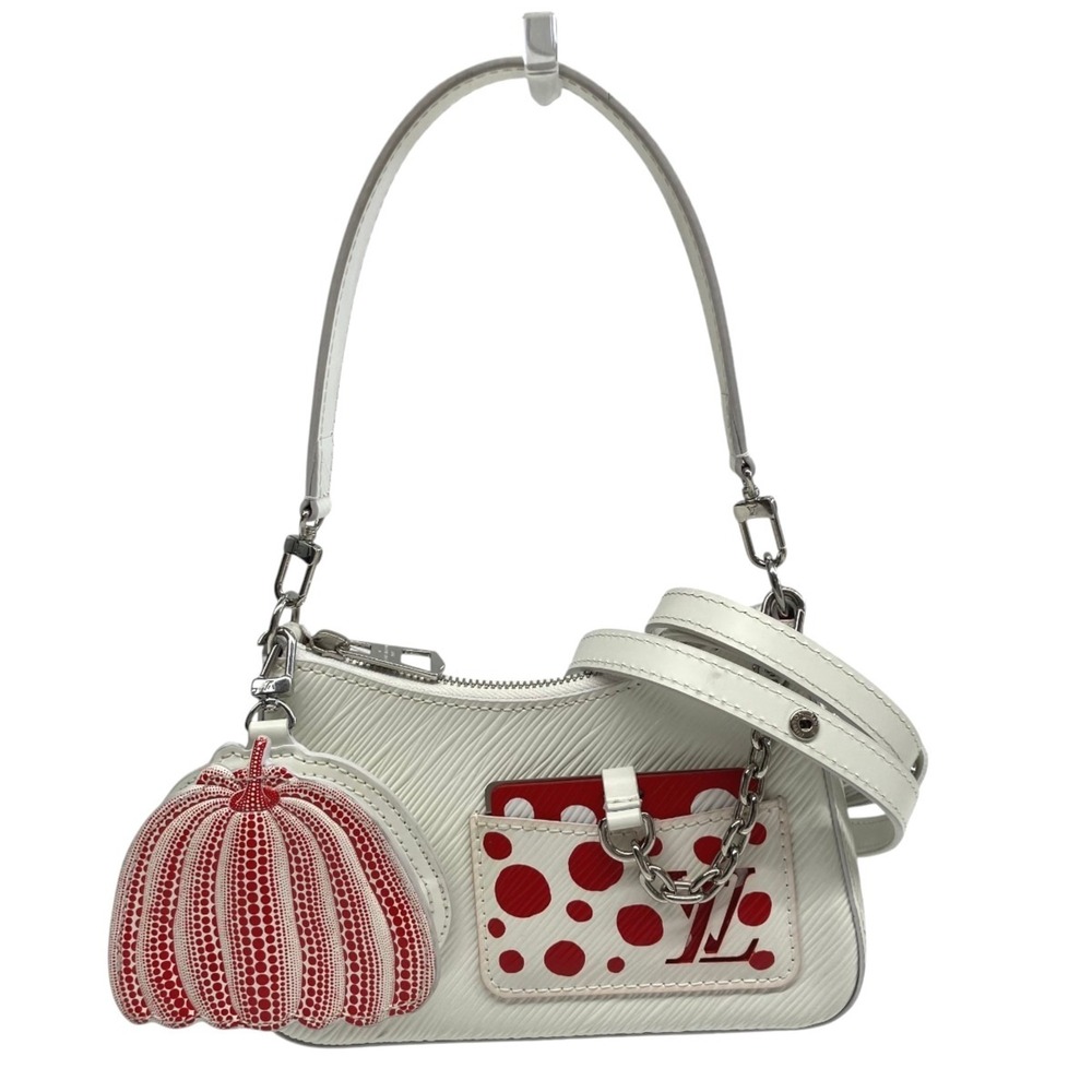 Louis Vuitton x Yayoi Kusama Collaboration LV YK Marellini Shoulder Bag Epi L...